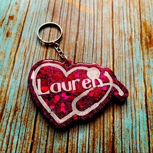Personalized Nurse Keychain